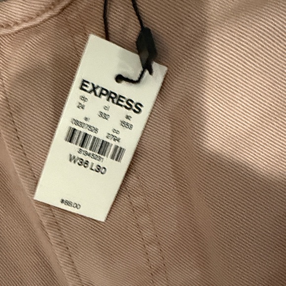 Men’s Express Stylish Tan Pants - Picture 2 of 5